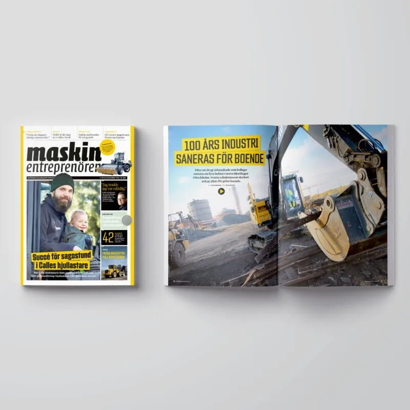 me test 7 gray Maskinentreprenören