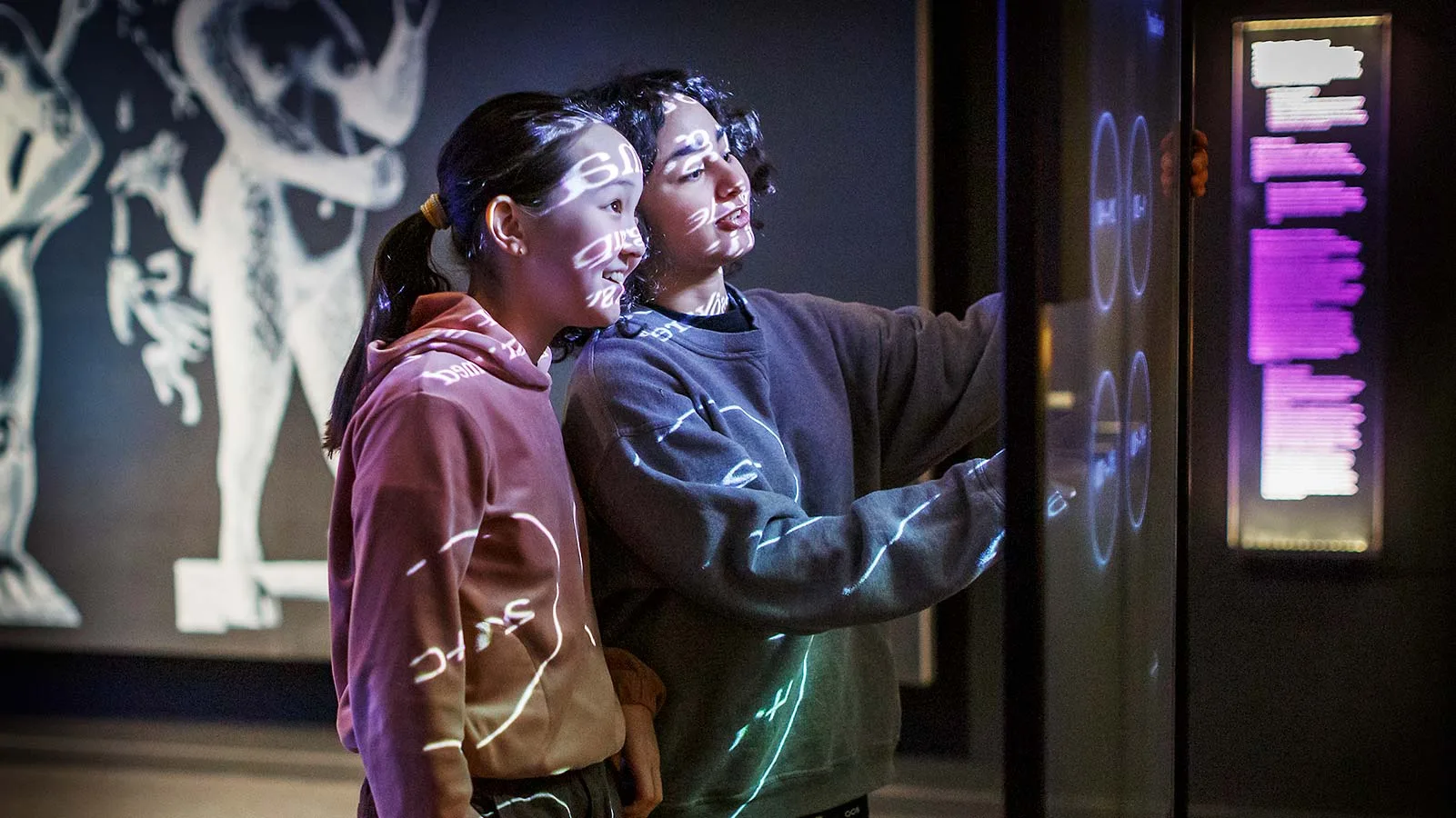 barn unga tjejer skarm hyper human Tekniska museet – Hyper Human